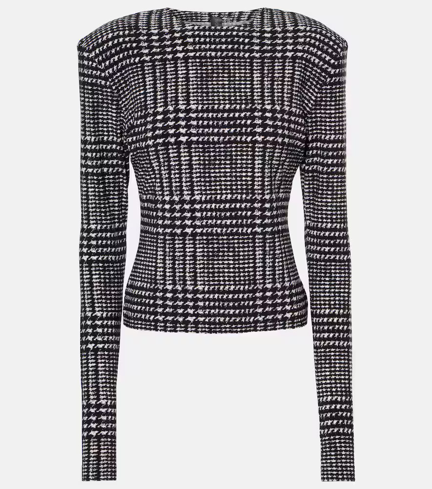 Norma Kamali Plaid top | Mytheresa (US/CA)
