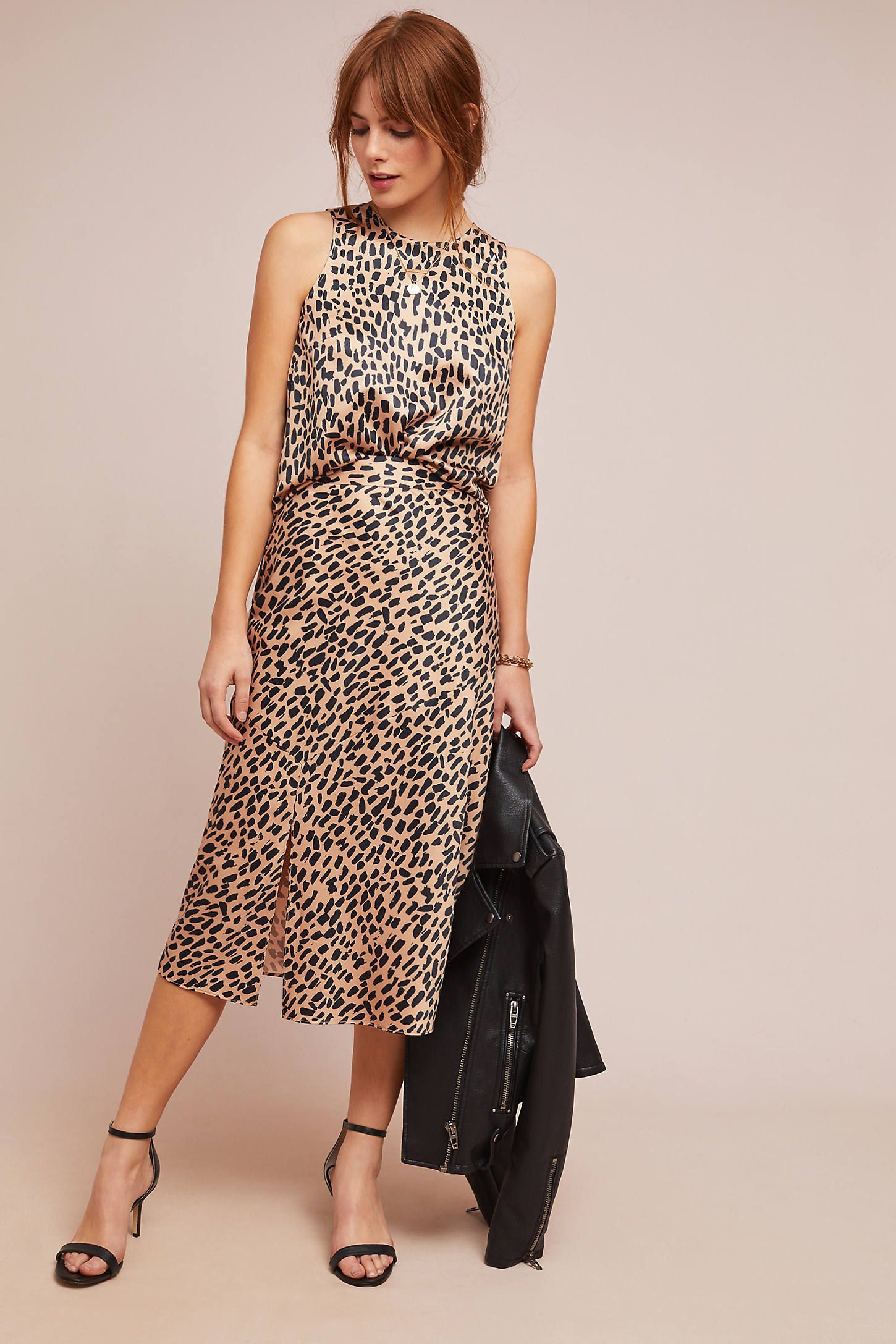 Leopard Midi Skirt | Anthropologie (US)