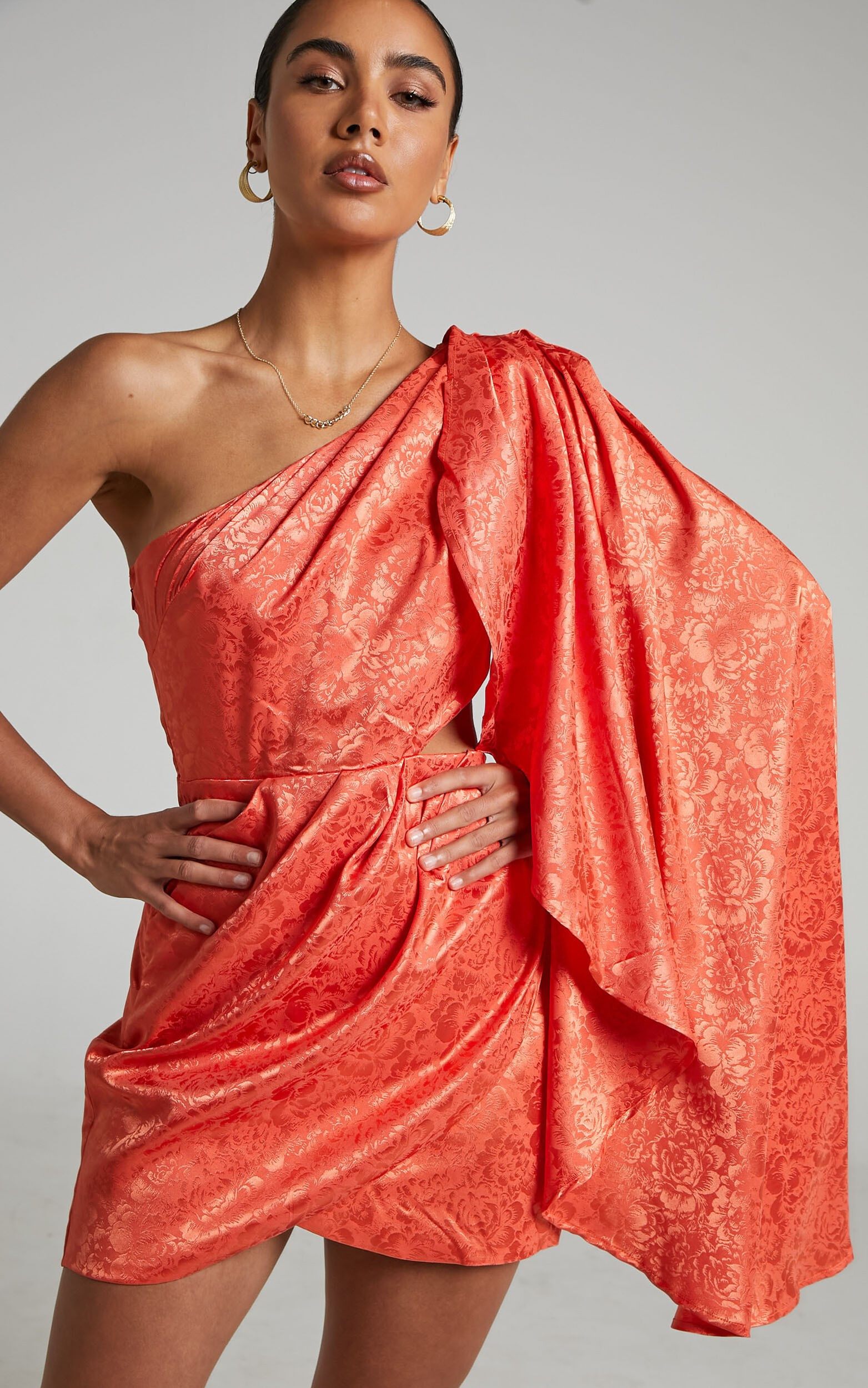 RUNAWAY THE LABEL - SERITA DRESS in Orange | Showpo - deactived