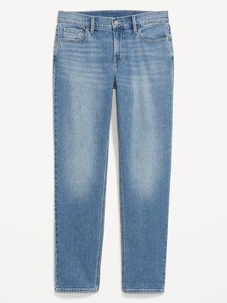 Mid-Rise Boyfriend Straight Jeans for Women | Old Navy (US)