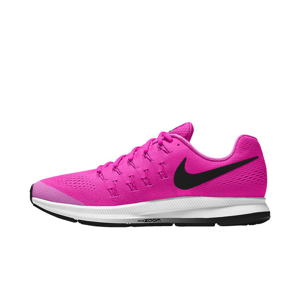 Nike Air Zoom Pegasus 33 Shield iD Women's Running Shoe Size 5 (Pink) | Nike US