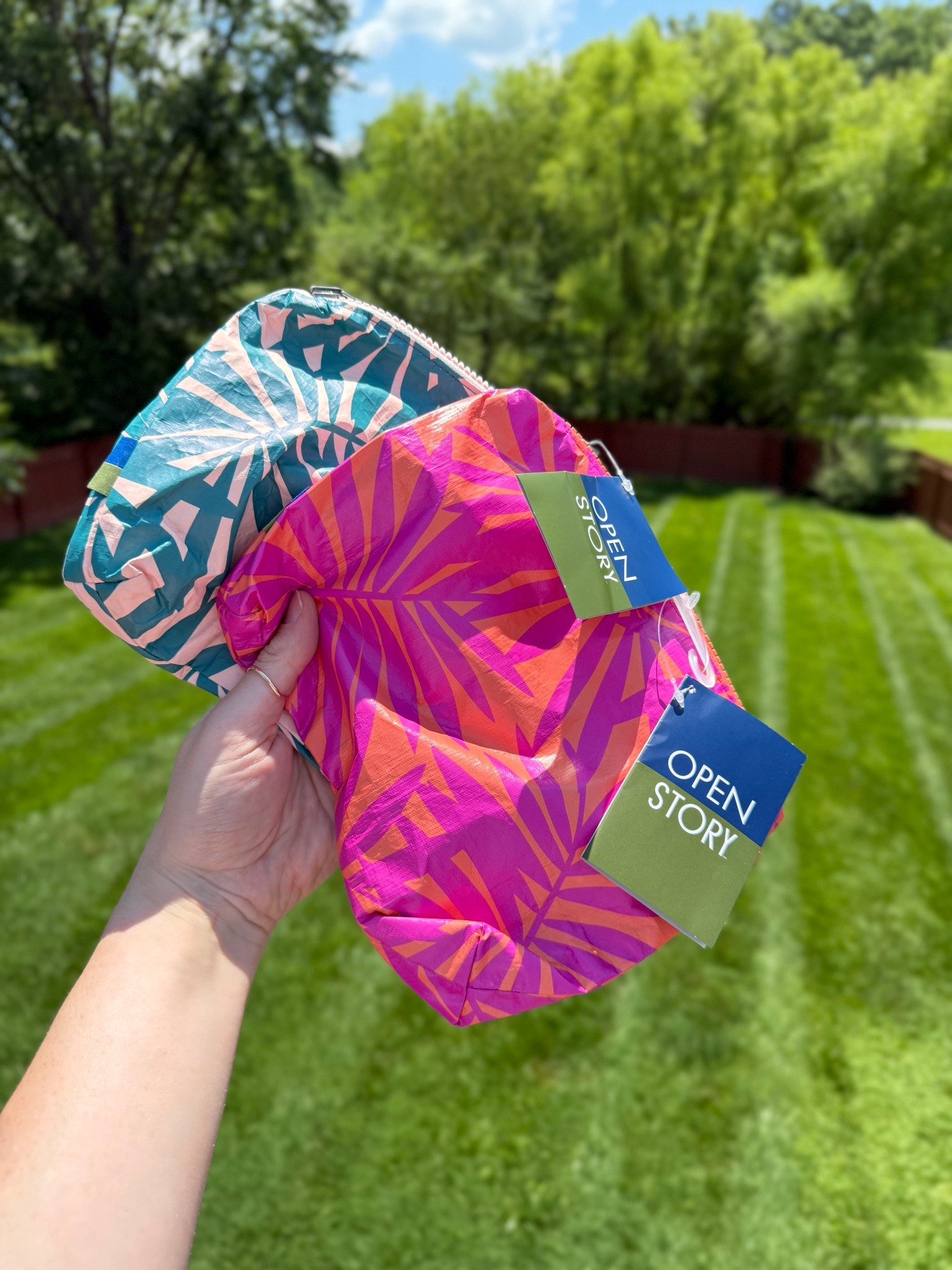 Aloha Bag Dupes only $5!! 
These are water resistant zip pouches in the cutest prints! 🌴 

#LTKKids #LTKTravel #LTKSwim