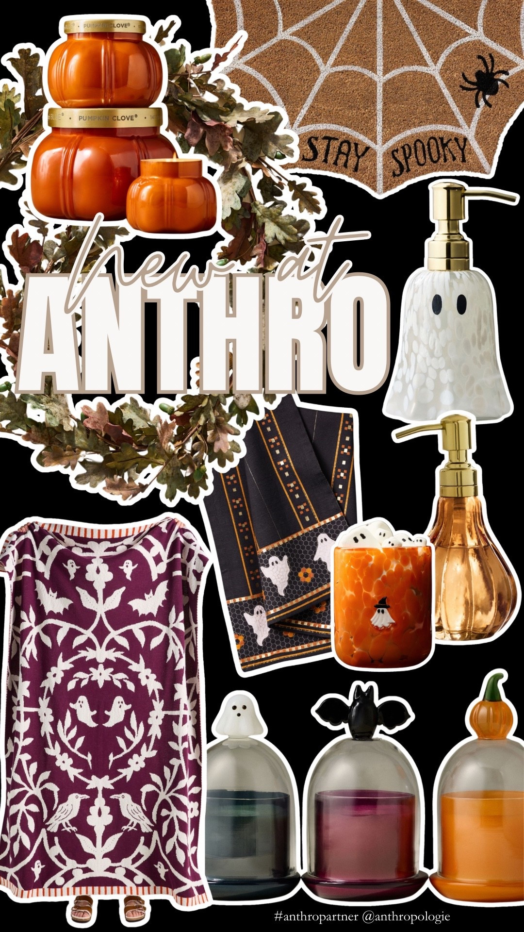 IT’S HAPPENING AT ANTHRO! 👀 Spooky season is upon us, girlies!!! Shop their Fall and Halloween new arrivals! 🤩