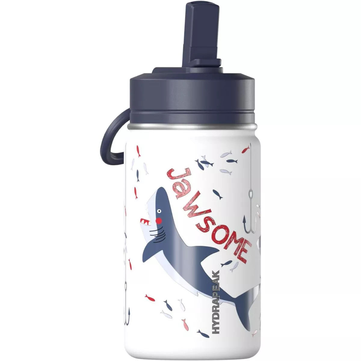 Hydrapeak Mini 14oz Kids Stainless Steel Insulated Water Bottle With Leak Proof Straw Lid | Target