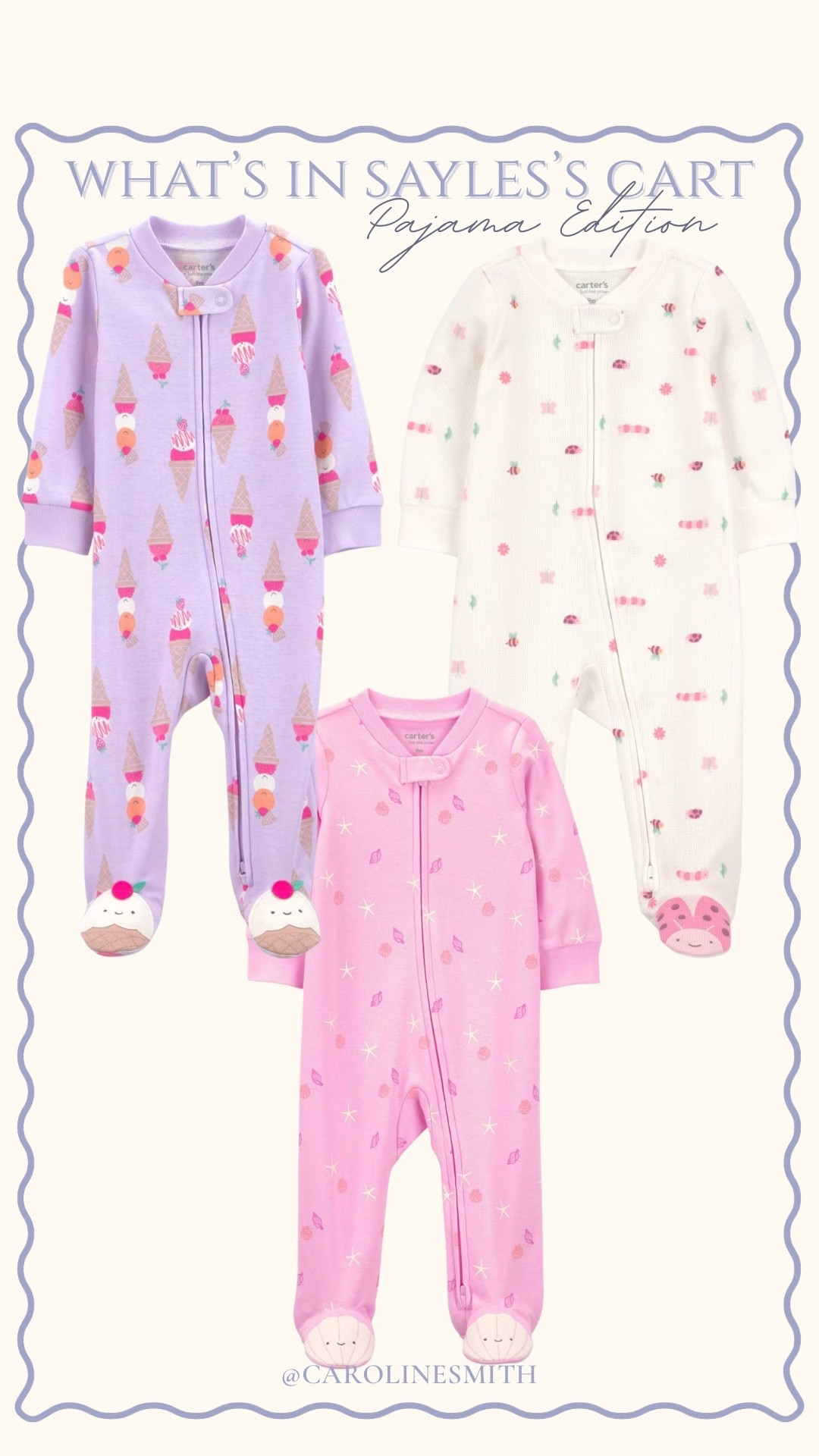 What’s in Sayles’s cart 😊 pajama edition



Baby girl, baby girl clothes, Carter’s, Target finds, mom life, mama, baby @Carters @Target

#LTKKids #LTKBaby #LTKSeasonal