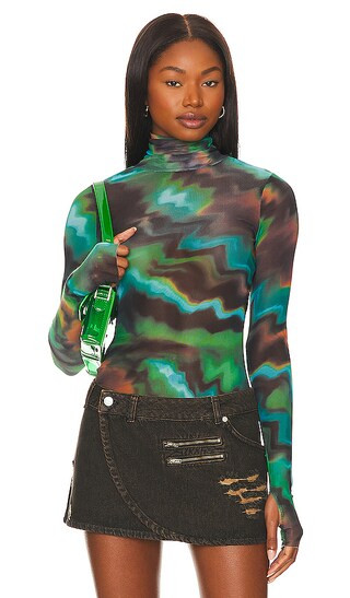 Zadie Top in Water Wave | Revolve Clothing (Global)