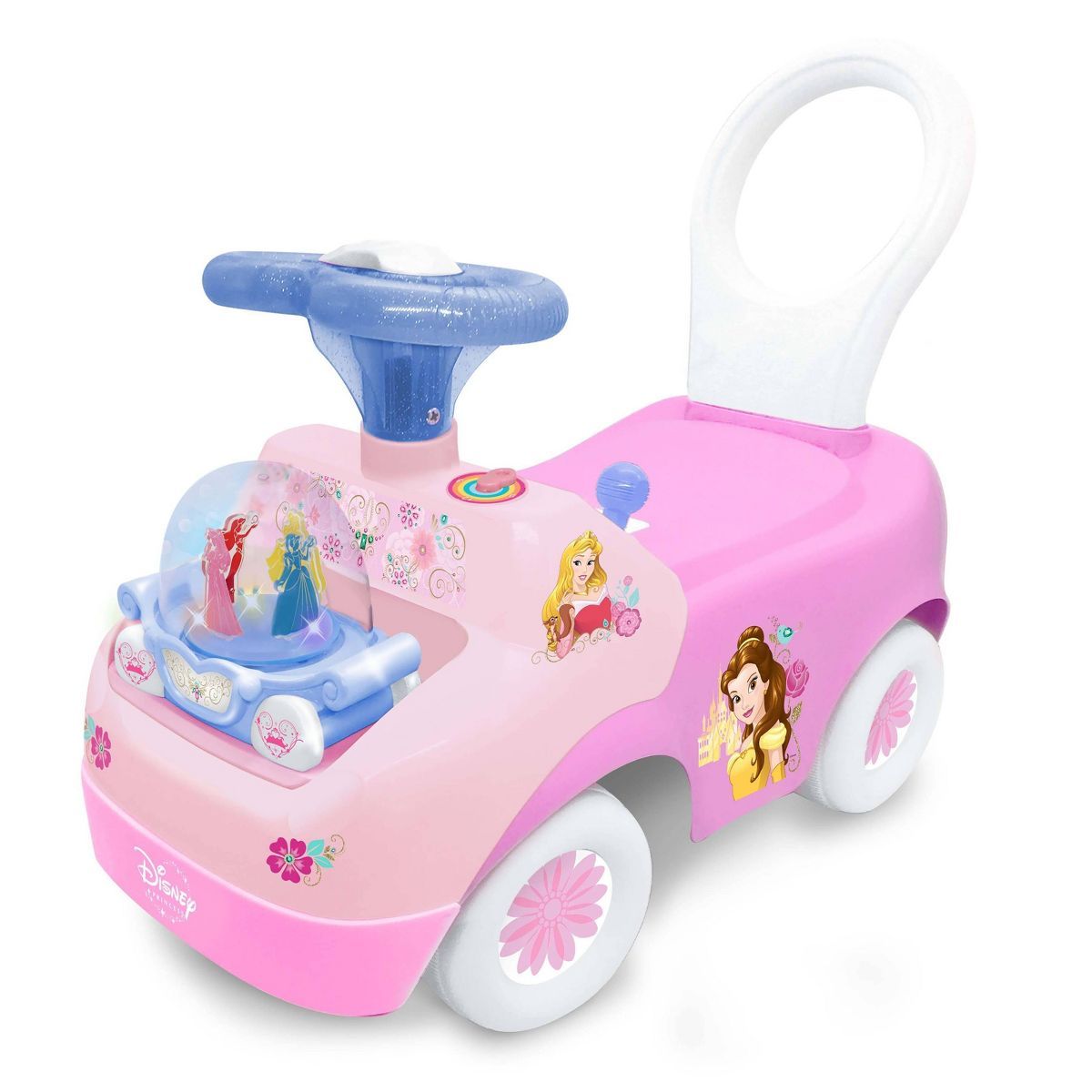 Kiddieland Disney Spark n Glow Princess Carriage Ride-On - Pink | Target