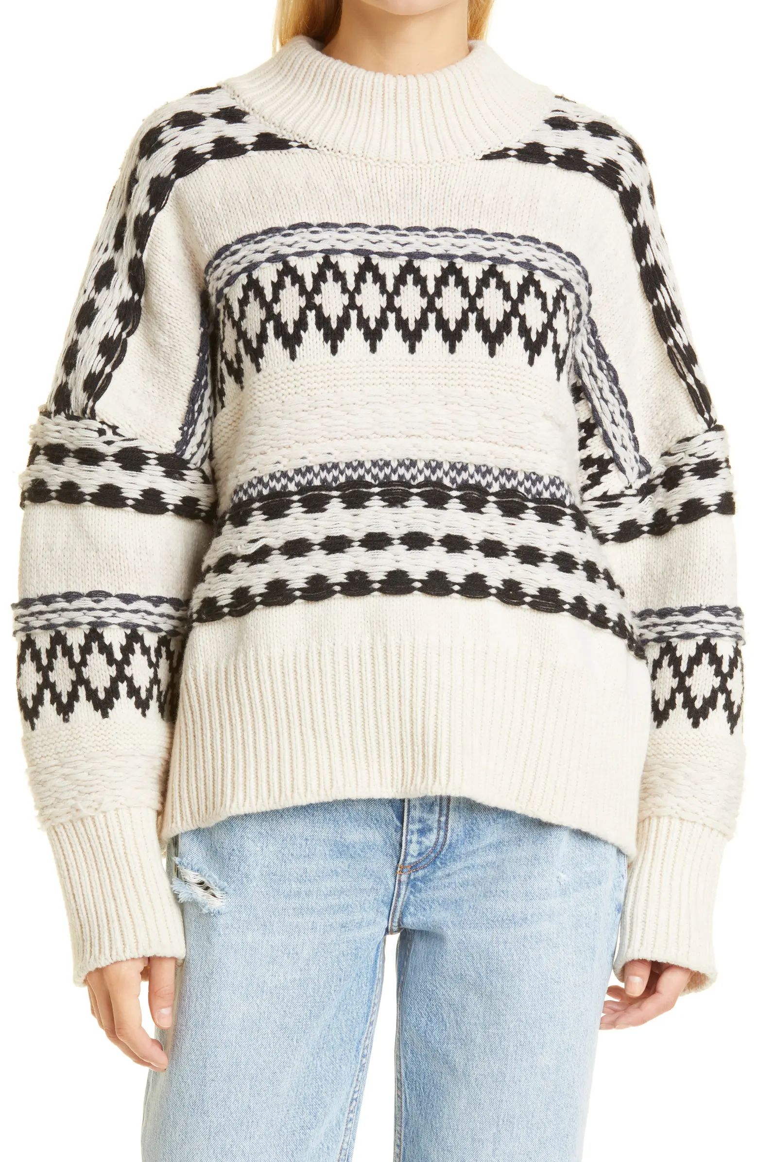 Willow Fair Isle Merino Wool Sweater | Nordstrom