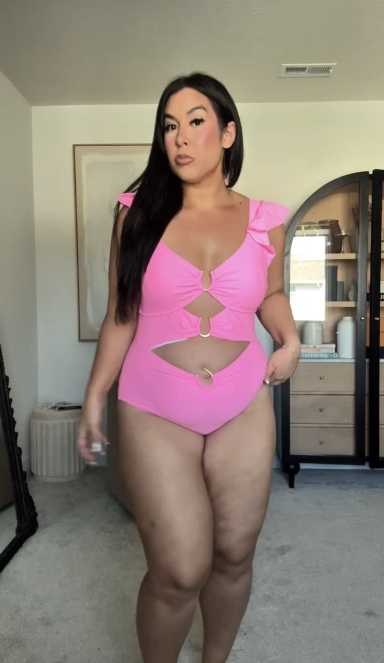 Affordable swimsuit from Amazon for the midsize girlies!
-
-
-
Vacation outfit, full coverage swimsuit, high waisted bikini bottoms, one piece swimsuit, cut out swimsuit, Amazon swimwear, Amazon bikini set

#LTKStyleTip #LTKMidsize #LTKSwim