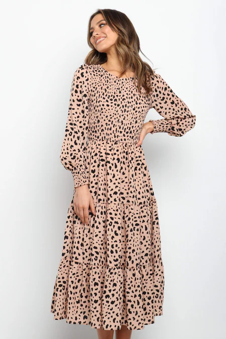 Emley Dress - Beige | Petal & Pup (US)