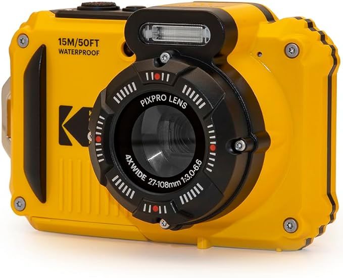 KODAK PIXPRO WPZ2 Rugged Waterproof Shockproof Dustproof WiFi Digital Camera 16MP 4X Optical Zoom... | Amazon (US)