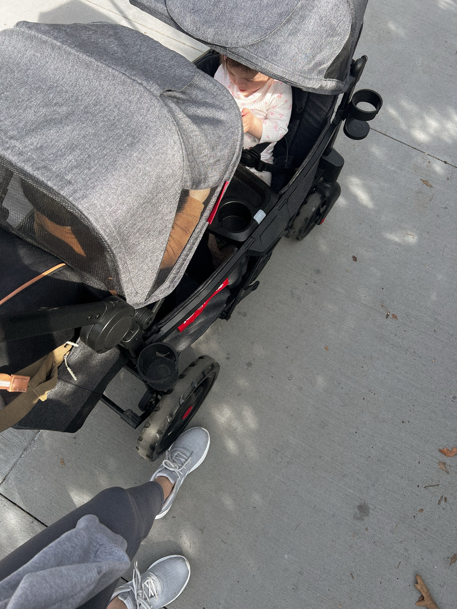 If any mamas are in need of a wagon rec, I finally got to bust out the one we got for Christmas yesterday and I loooove it. Holds a good amount, folds/unfolds easily, doesn’t feel super bulky, can push or pull, and kids are happy in it. 👍🏼

#LTKbaby #LTKkids #LTKfamily