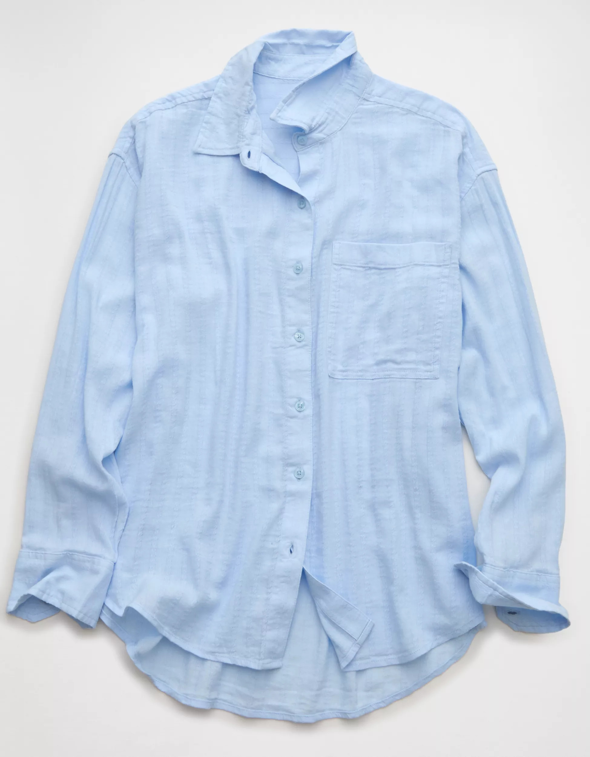 AE Perfect Button-Up Shirt | American Eagle Outfitters (US & CA)