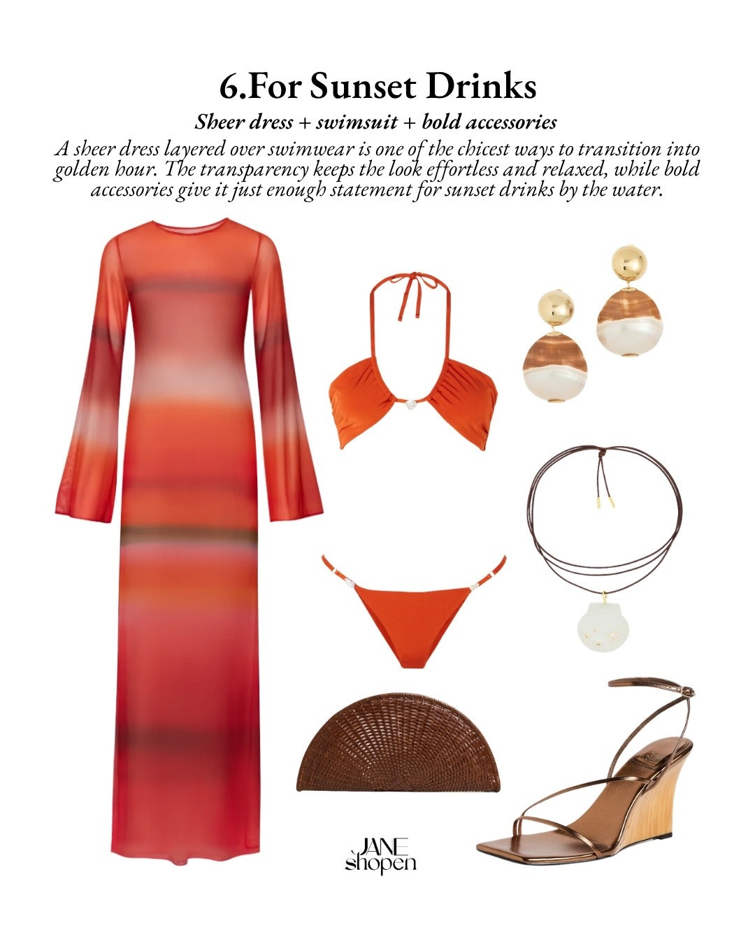 Chic Swim Outfit Formula for Sunset Drinks

#LTKootd #LTKSeasonal