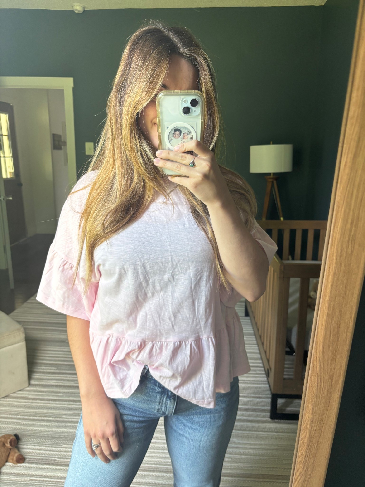 Ootd for well checks for the boys! We don’t 💉 so just checking up on weight gain and growth! Wearing a size 25 in these cowboy cut jeans! Could use a 24 waist but need a little wiggle room in the booty!

#LTKKids #LTKFamily #LTKBaby