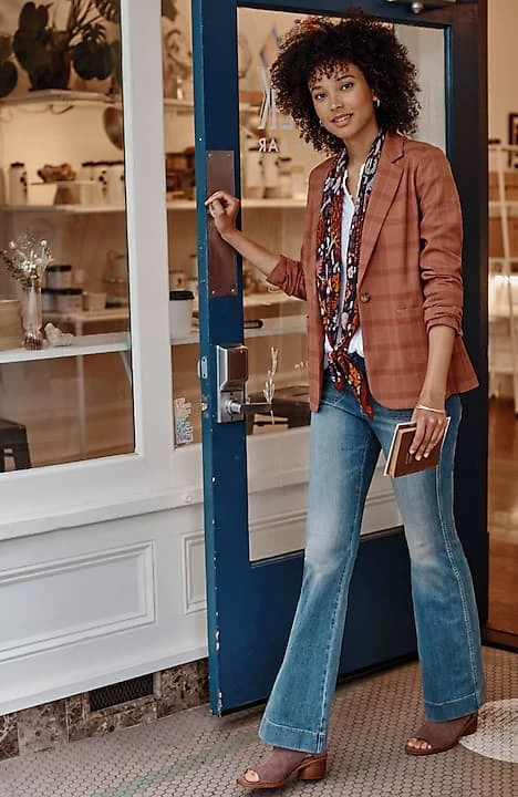 High-Rise Flare Jeans | J. Jill