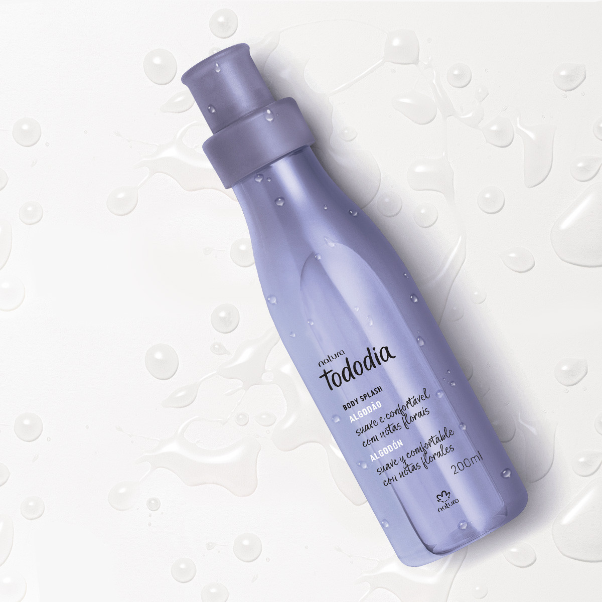 Tododia Algodão Body Splash Desodorante Colônia Feminino | Natura BR