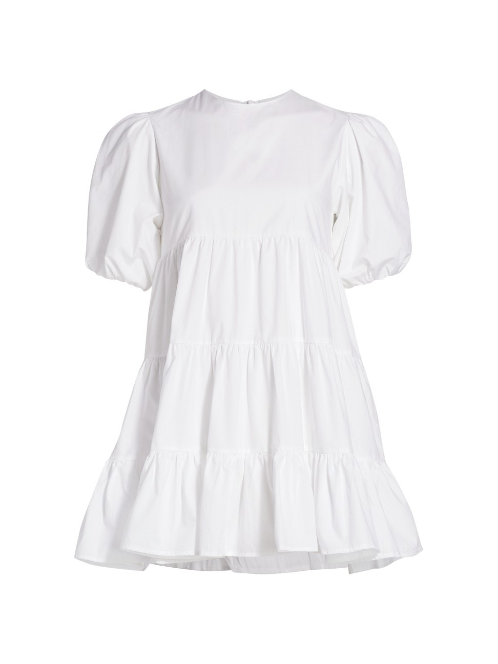 Faithfull the Brand Women's Le Temps Des Fleur Midi Dress - Plain White - Size Large | Saks Fifth Avenue