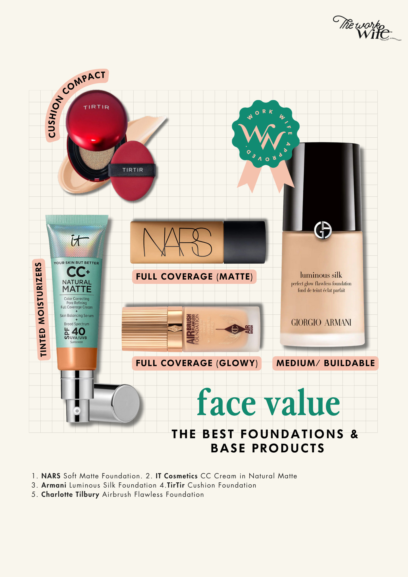 The best foundation and base prodcuts 

 #LTKGiftGuide #LTKStyleTip #LTKBeauty