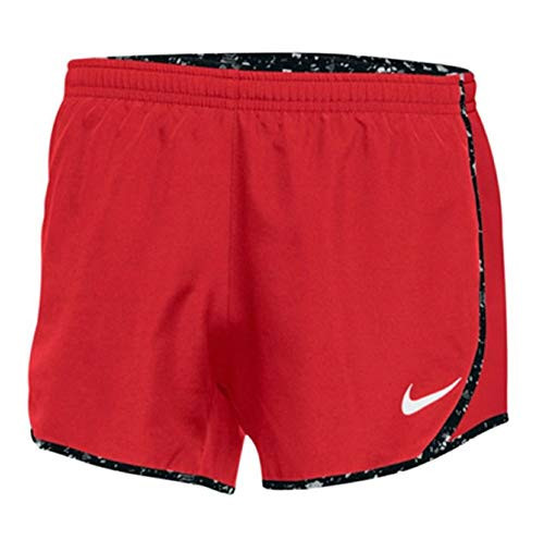 Nike Girls Dry Tempo Running Shorts (Medium, Red/Black) | Amazon (US)