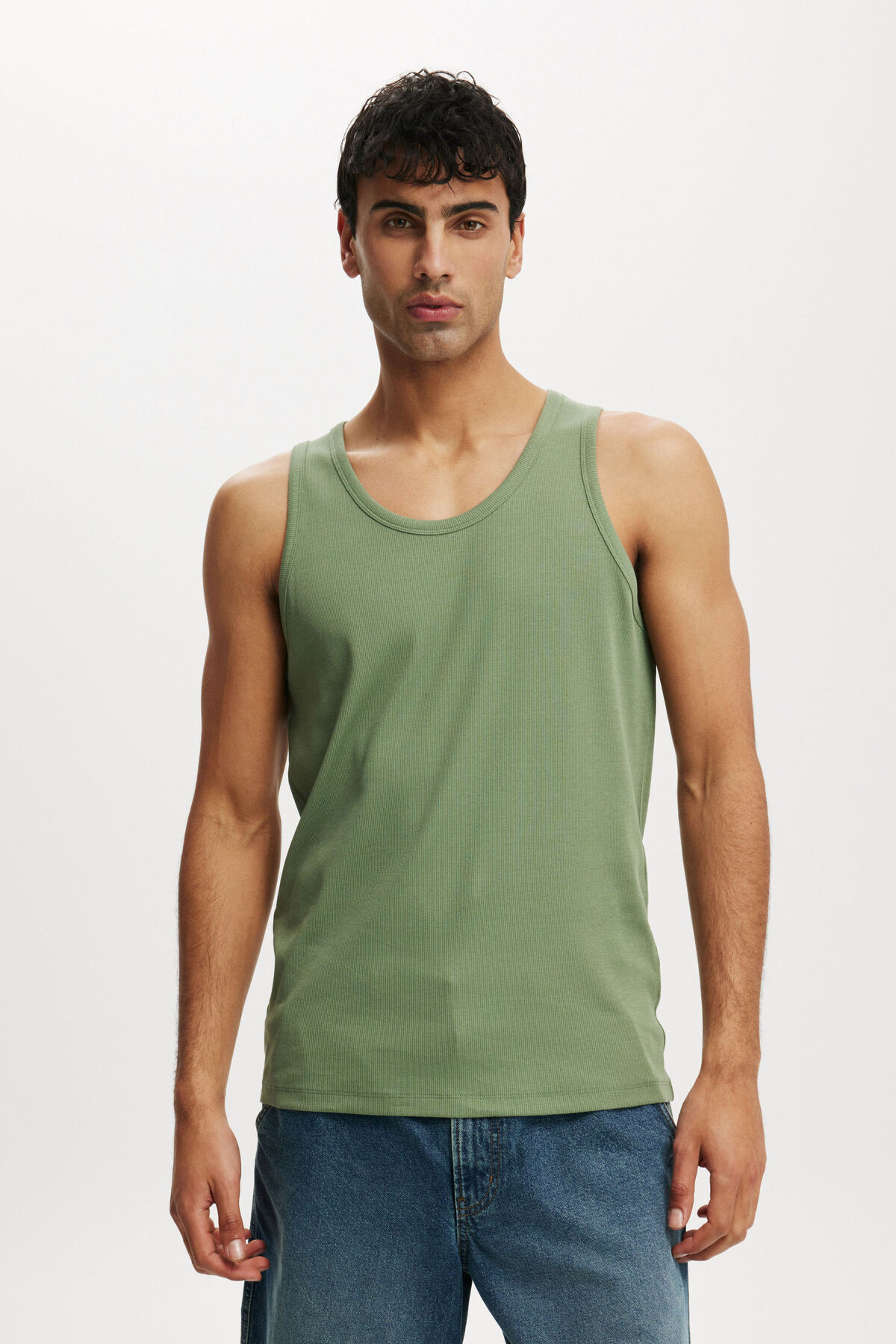 Loose Fit Rib Tank | Cotton On (ANZ)