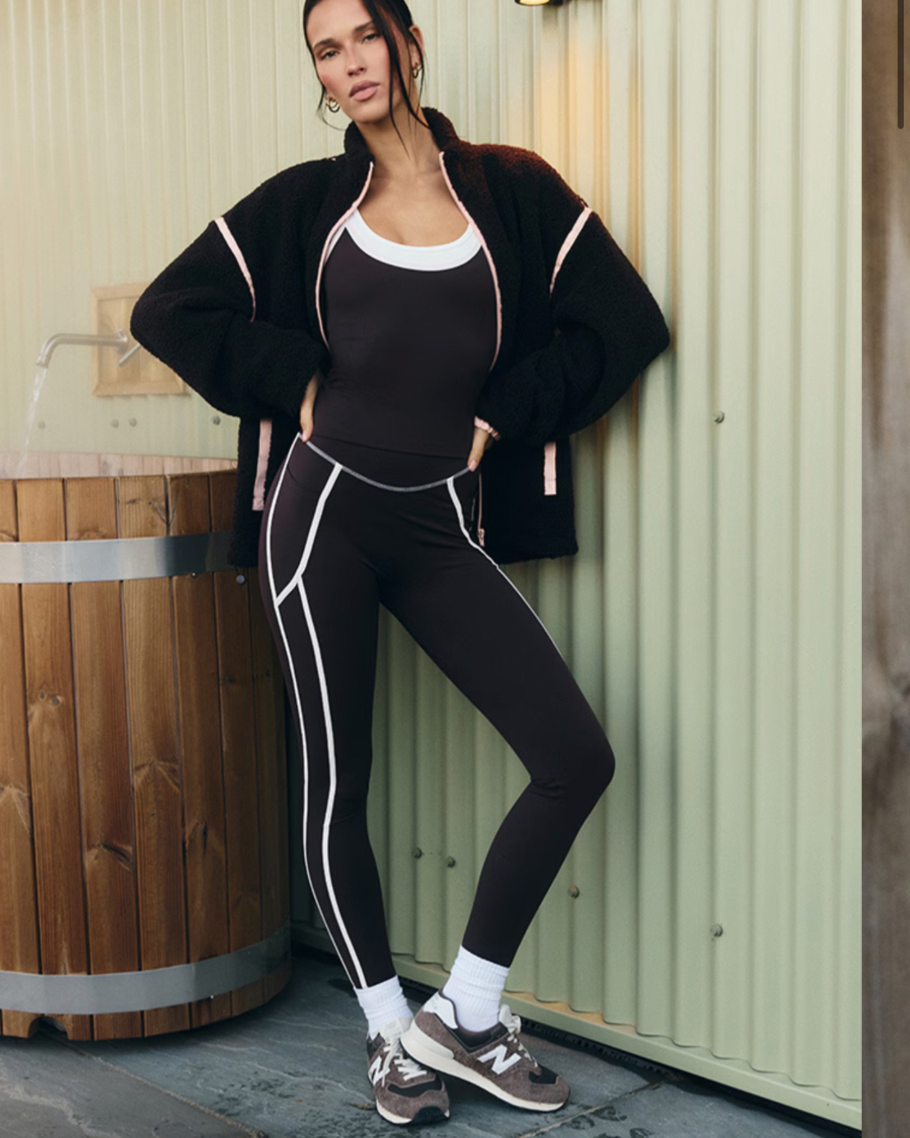 Brown workout set 🤎💗