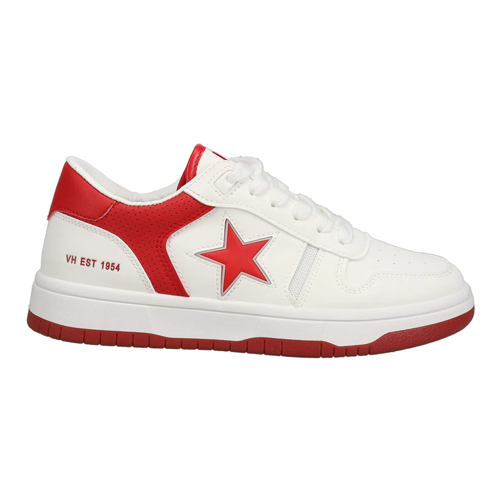 Shop White Womens Vintage Havana Fresh Lace Up Sneakers | Shoebacca