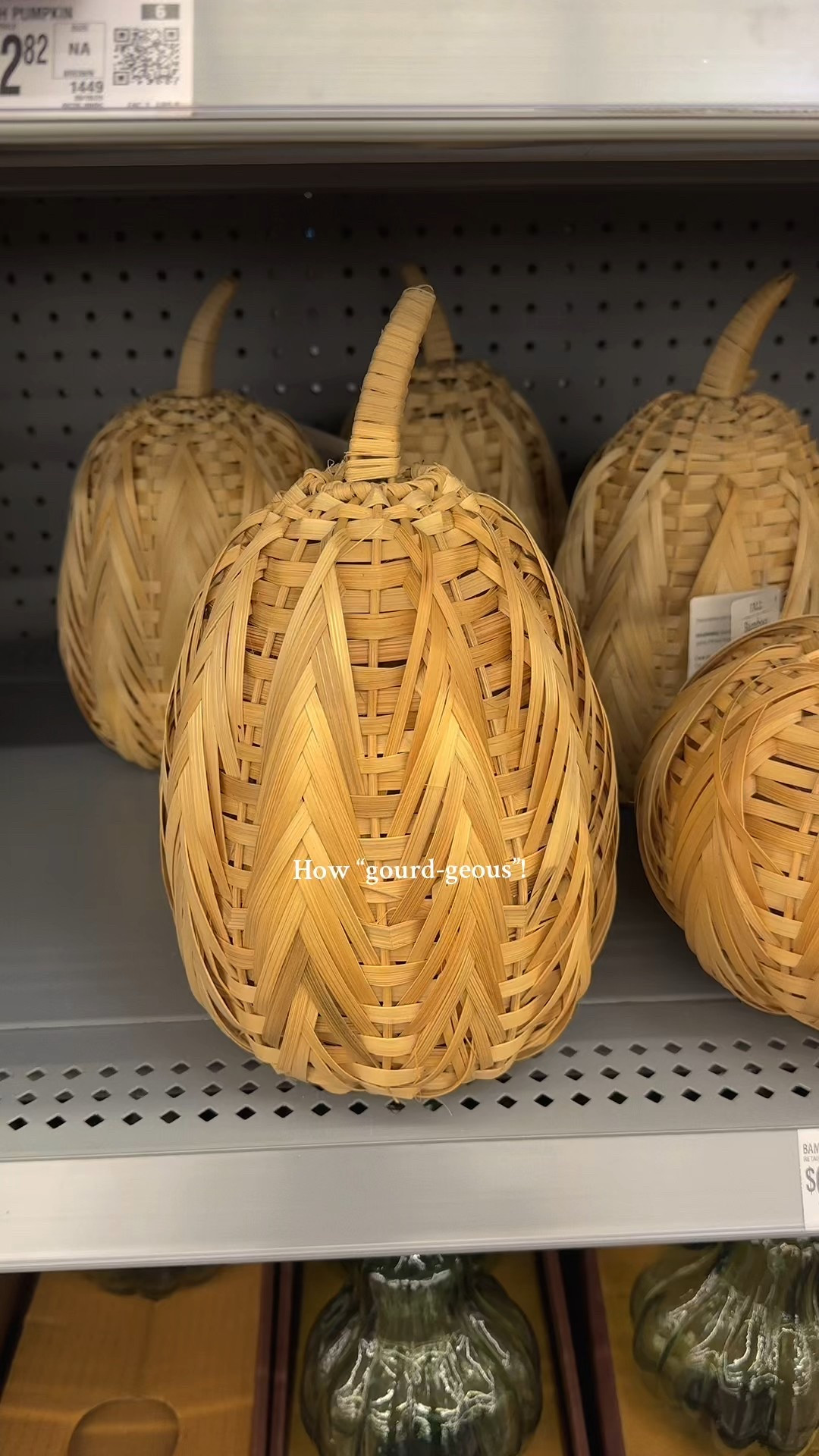 What "gourd-geous" home decor pieces for fall! Get it?! Pumpkin=Gourd?!
I'm not someone who goes out and buys all new seasonal decor every year but I do like to pick up a new piece or two to add to my collection. Classic fall vibes are my favorite. 



#LTKSeasonal #LTKFindsUnder50 #LTKHome