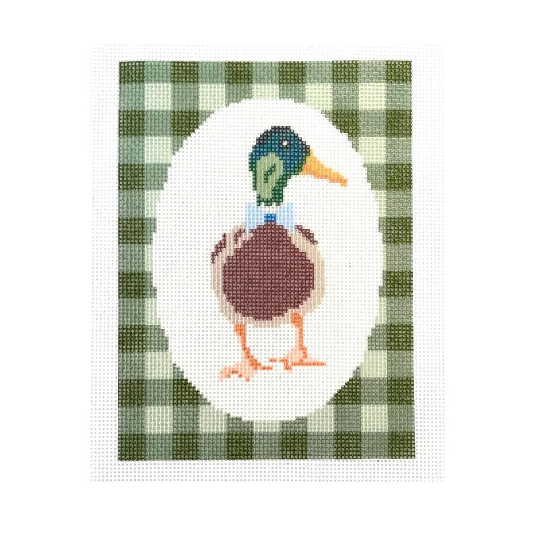 Nursery duck - printed needlepoint canvas | Etsy (US)