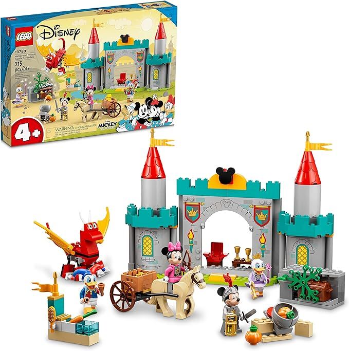 LEGO Disney Mickey and Friends – Mickey and Friends Castle Defenders 10780 Building Toy Set for... | Amazon (US)