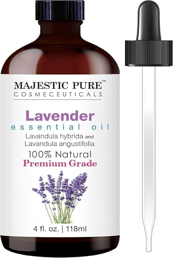 Majestic Pure Lavender Essential Oil - Huge 118 ml - 100% Pure and Natural Oil for Soap Making Sc... | Amazon (CA)