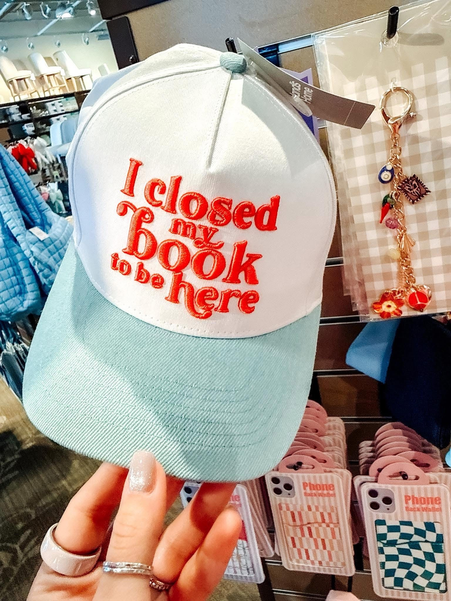 For everyone who’d rather be reading but still showed up. 📚🧢

#reader #hat #relatable #funny #womensfashion #girlythings #bookstagram #booktok