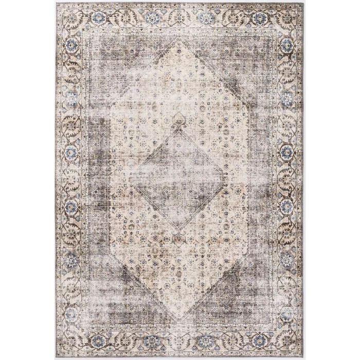 8'x10' Rectangle Loomed Area Rug Brown - Abani Home | Target