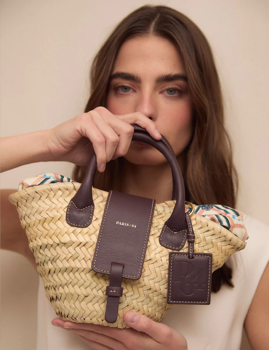 Oh Là Là Burdeos Mini Basket Bag by PARIS/64 | PARIS/64