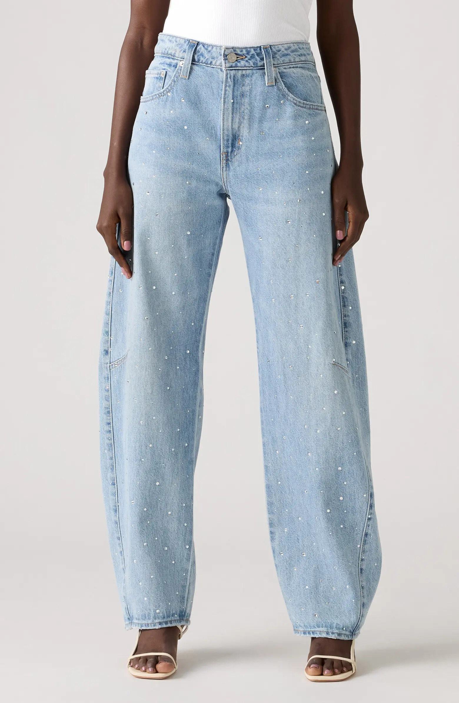 Baggy Dad High Waist Barrel Leg Jeans | Nordstrom