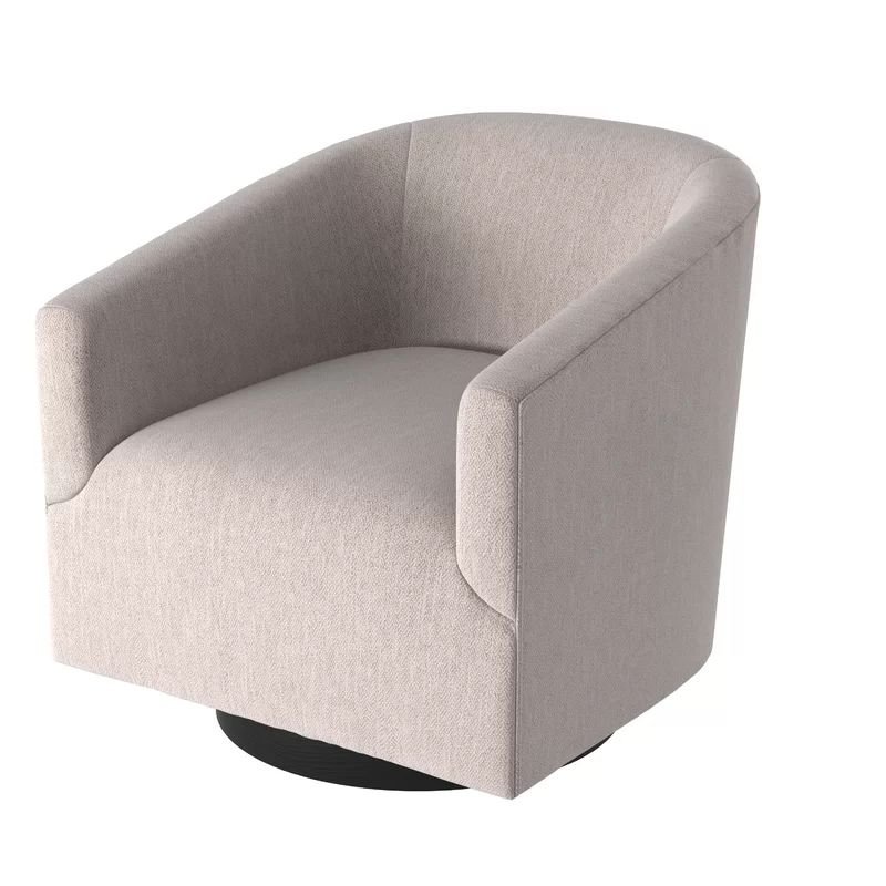 Donovan Upholstered Swivel Barrel Chair | Wayfair North America