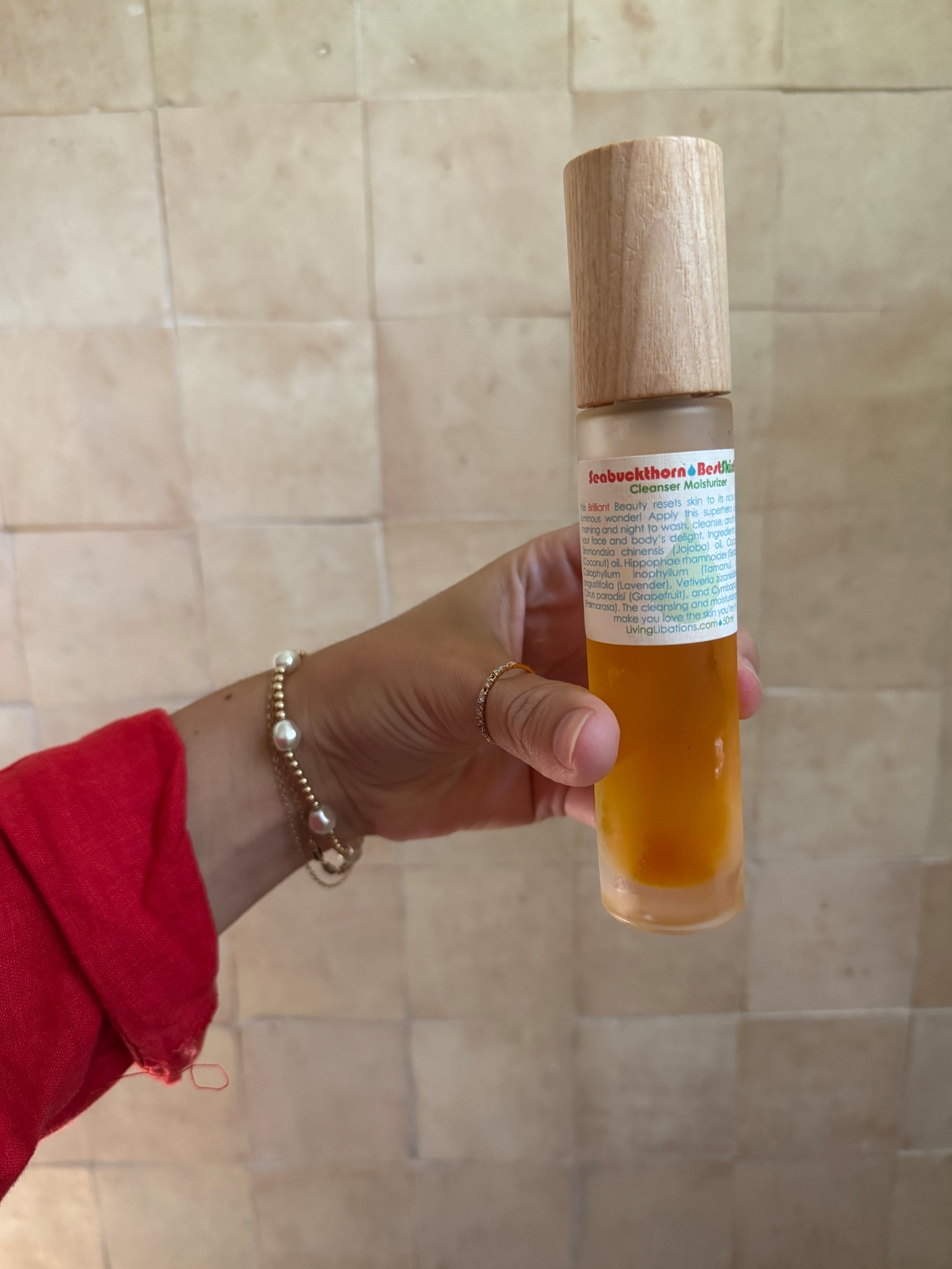 Living Libations seabuckthorne cleanser!!