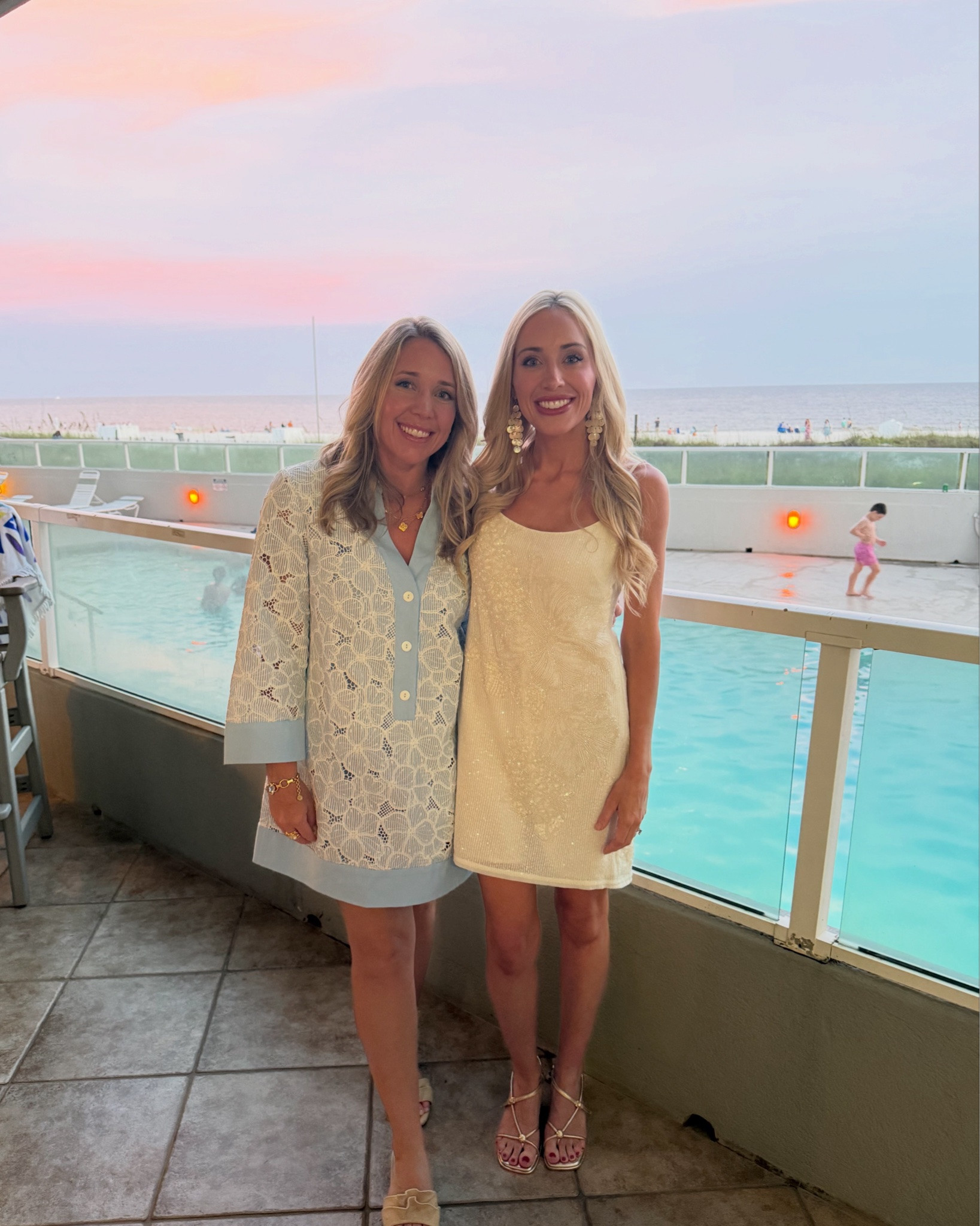 Beach bachelorette for Betsy!!

This light blue dress with the cut work detail is one I’ll be wearing for a long time! Love the classic silhouette, the a line is so flattering! True to size

#LTKTravel