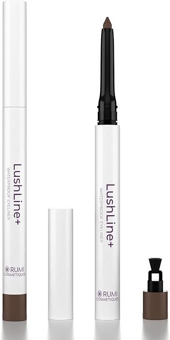 Rumi Cosmetiques LushLine+ Waterproof Eyeliner Pencil For Older Women - Smudge Proof, Long-Lastin... | Amazon (US)
