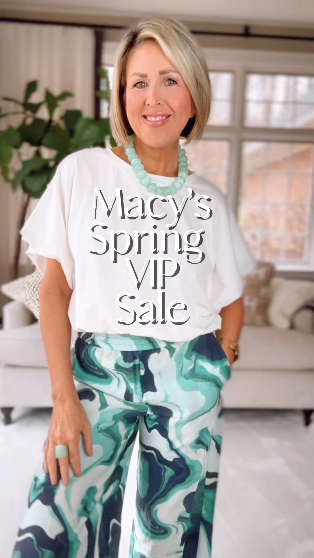 Step into the new season with 25% off fresh spring styles and 15% off beauty at the Macy’s VIP Spring Fashion and Beauty Sale. Even better, earn Star Money while you shop. March 19 through March 29. Exclusions apply.

@Macys 

 #Macyspartner #LTKgrwm #LTKOver40 #LTKSaleAlert