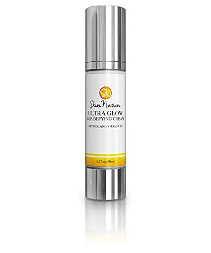 Ultra Glow Facial Retinol Night Cream Moisturizer | Anti Aging, Anti Wrinkle, Firming Lotion Face, N | Amazon (US)