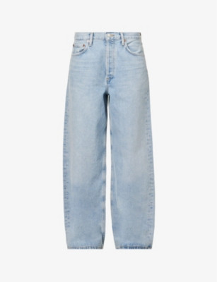 AGOLDE Baggy relaxed-fit low-rise organic-cotton jeans | Selfridges