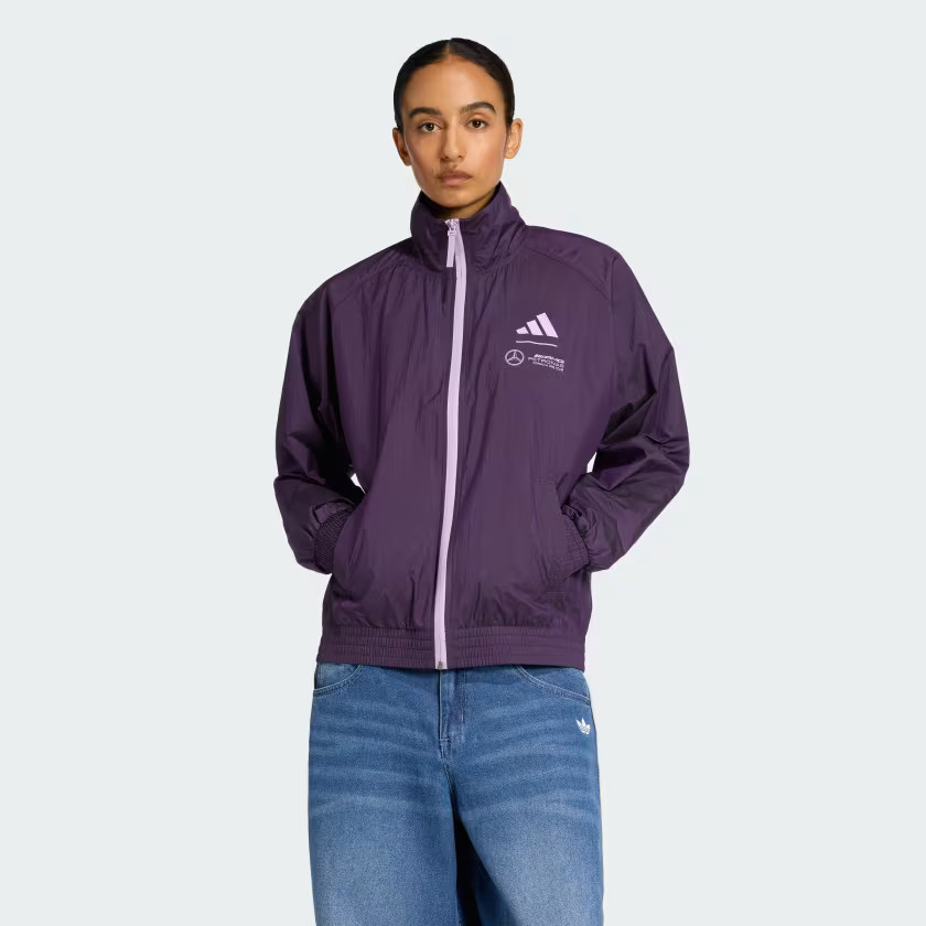 Mercedes - AMG Petronas Formula One Team Premium Woven Track Top | adidas (US)