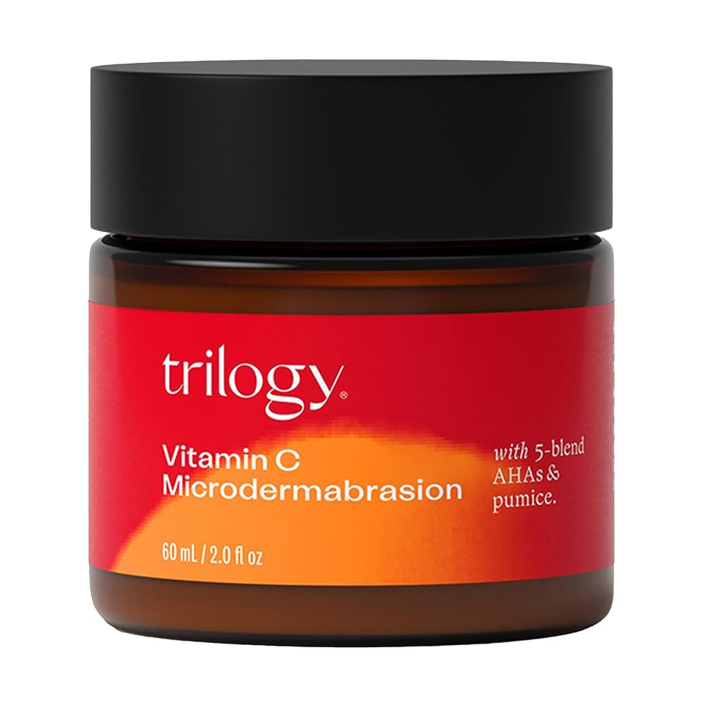 Trilogy Vitamin C Microdermabrasion, Exfoliates & Evens Skin Tone, with AHAs, Rosehip Oil & Pumic... | Amazon (US)