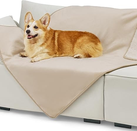 Bedsure Cat Blanket for Indoor Cats - Waterproof Calming Cat Blankets for Couch Protection, Sherp... | Amazon (US)