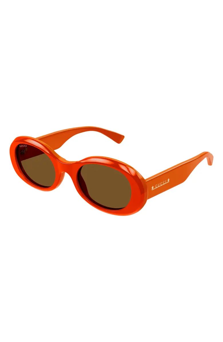 52mm Oval Sunglasses | Nordstrom