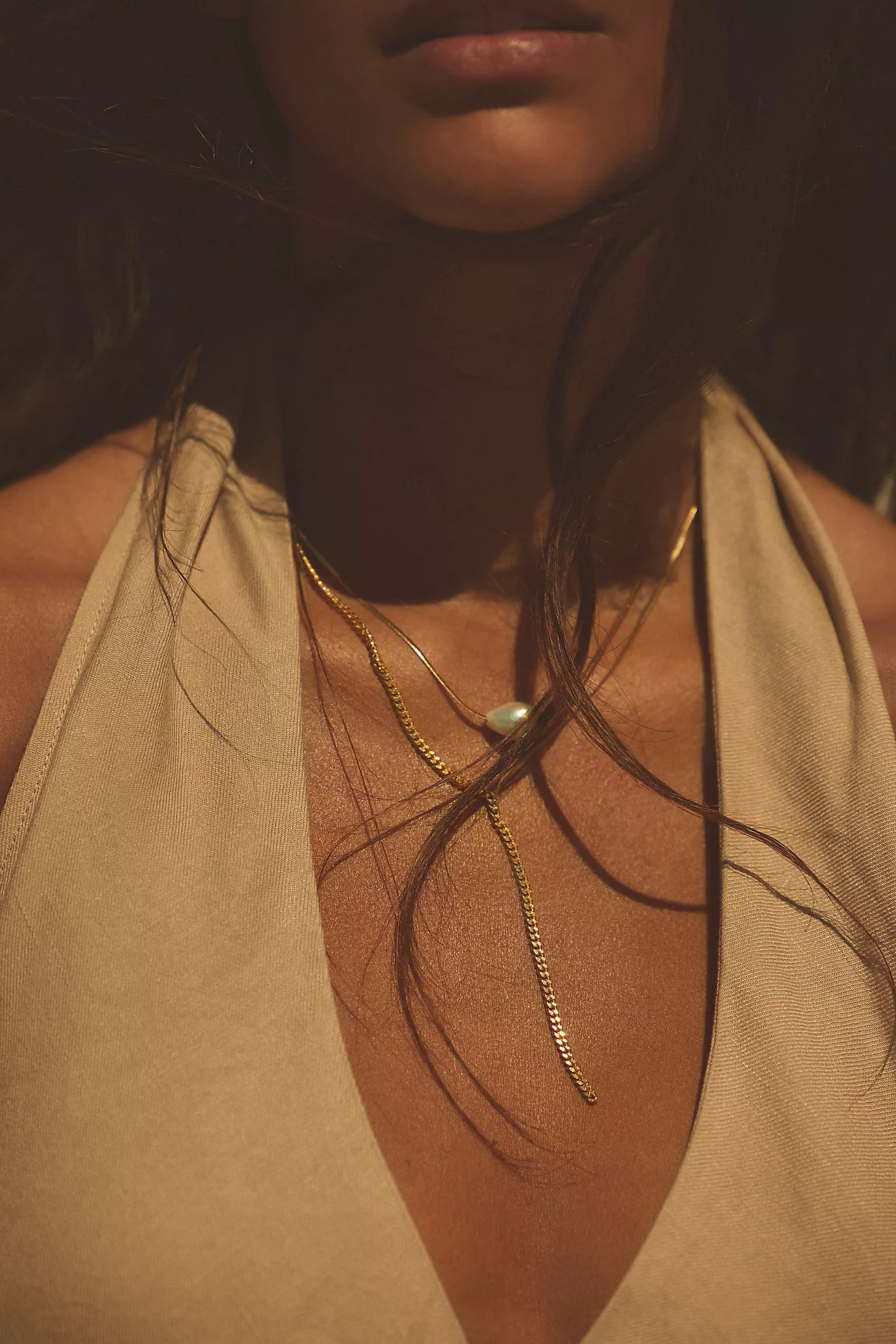 Asymmetrical Lariat Necklace | Anthropologie (US)