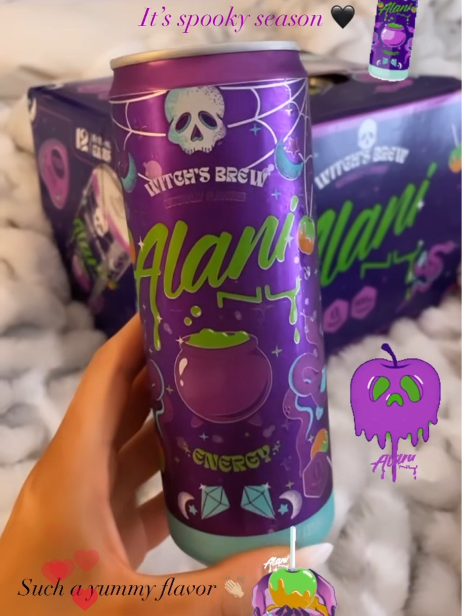 Alani Witches Brew! Limited edition caramel apple flavor is back for your Halloween parties!! #HollyJoAnneW

Energy Drink | Alani Nutrition | PreWorkout | Bitamins | Supplements | Spooky Season | October Home Decor Party Ideas

#LTKfindsunder50 #LTKHalloween #LTKSeasonal