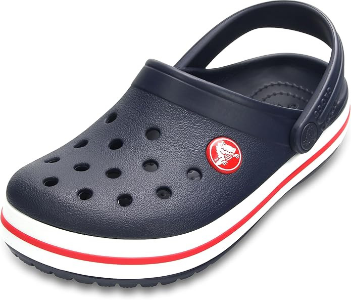 Crocs Kids Crocband Lightweight Slip-On Clogs | Amazon (US)