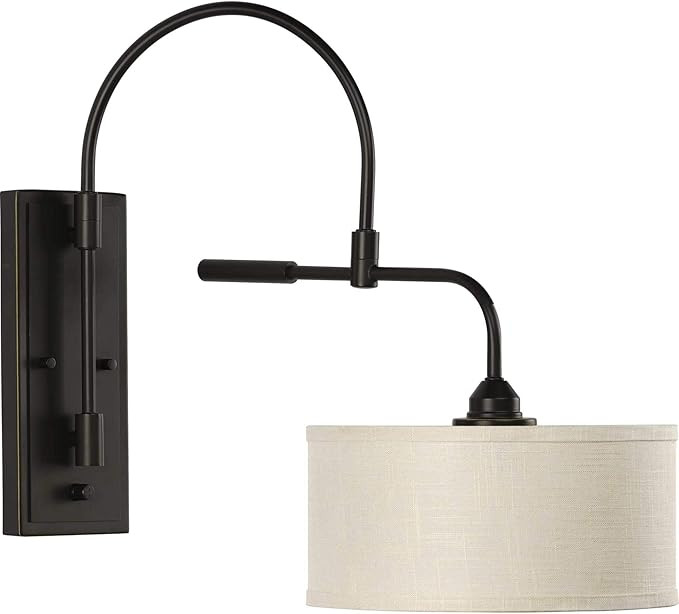 Kempsey Collection One-Light Swing Arm Wall Bracket | Amazon (US)